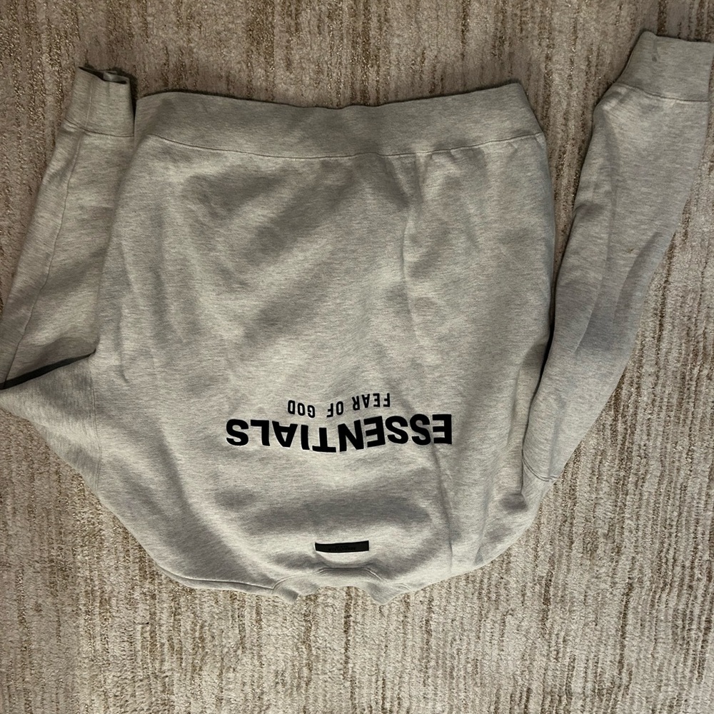 Essentials Fear of God Gray Sweatshirt